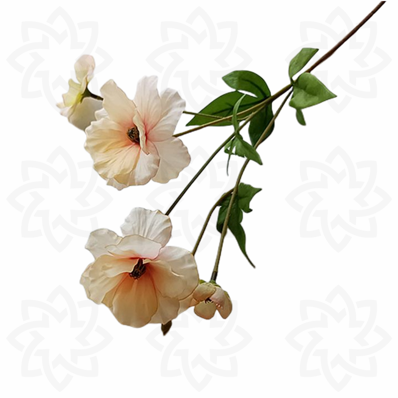19 Inch Butterfly Ranunculus Stems 10 Pcs Silk Artificial Flowers Bulk