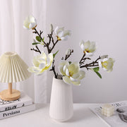 27.5 Inch Artificial Magnolia Spray Stem, Real Touch, Bulk Quantity