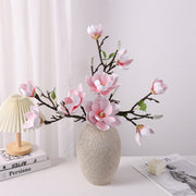 27.5 Inch Artificial Magnolia Spray Stem, Real Touch, Bulk Quantity