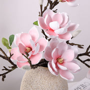 27.5 Inch Artificial Magnolia Spray Stem, Real Touch, Bulk Quantity