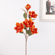 38 Inch Magnolia Branch Stems 10 Pcs Artificial Silk Flowers Bulk Spring Decor