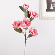38 Inch Magnolia Branch Stems 10 Pcs Artificial Silk Flowers Bulk Spring Decor