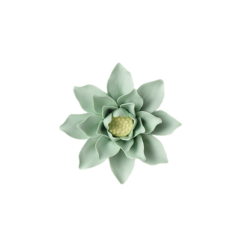 4.7 Inch Porcelain Artificial Flowers Bulk Ceramic Hanging Decoration Crafts