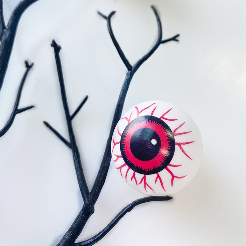 5 Pcs Artificial Halloween Manzanita Stems Branches with Eyeballs Decoration