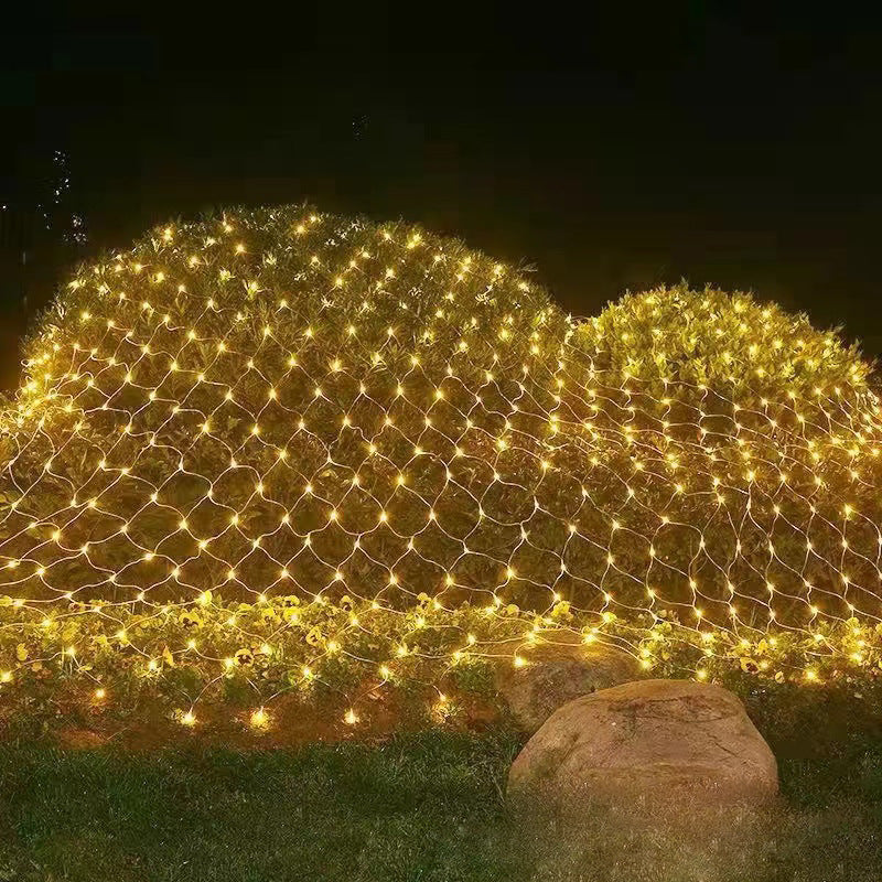 Bulk 10 Pcs Mesh String Lights Outdoor Fishing Web Decorative Lights for Holiday