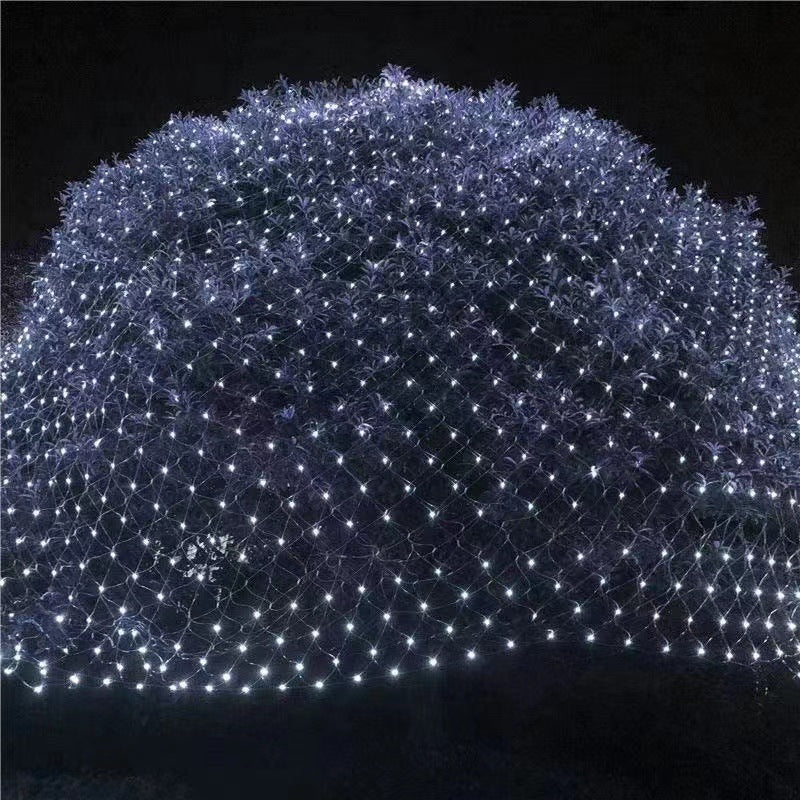 Bulk 10 Pcs Mesh String Lights Outdoor Fishing Web Decorative Lights for Holiday
