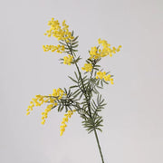 34 Inch Artificial Mimosa Flower Stems Branches Bulk Foliage Long Stems