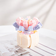 Mini Artificial Flowers Building Blocks Bouquet Set Bulk for Gifts, Multi-Color, Small Size, 10 Pcs