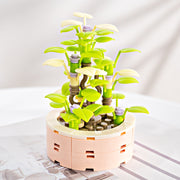 Mini Artificial Flowers Building Blocks Bouquet Set Bulk for Gifts, Multi-Color, Small Size, 10 Pcs