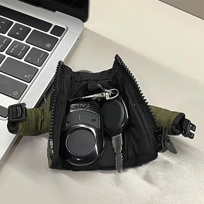 Mini Down Coat Keychain, 20g Funny Key Chain Decoration for Keys & Bags