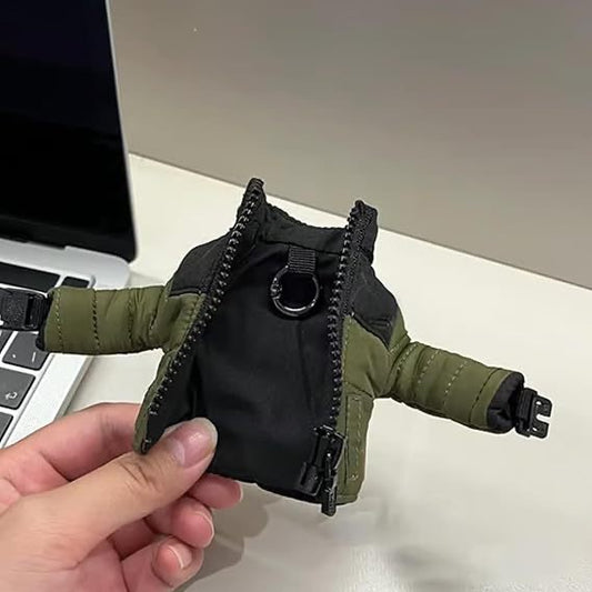 Mini Down Coat Keychain, 20g Funny Key Chain Decoration for Keys & Bags