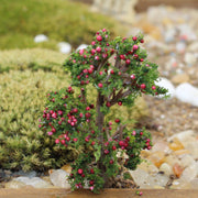2 Pcs Miniature Fairy Garden Trees 2.7 Inch Artificial Plants for Micro Landscape DIY Crafts
