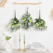 Mixed Artificial Greenery Stems Bulk, 12 Inch Silk Greenery for Wedding Floral Arrangements Centerpieces, 50 Pcs