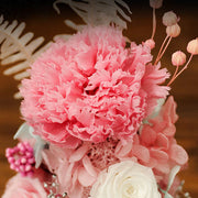Forever Preserved Carnation Flowers Bulk Bouquet for Women, Artificial Silk, 10 Stems