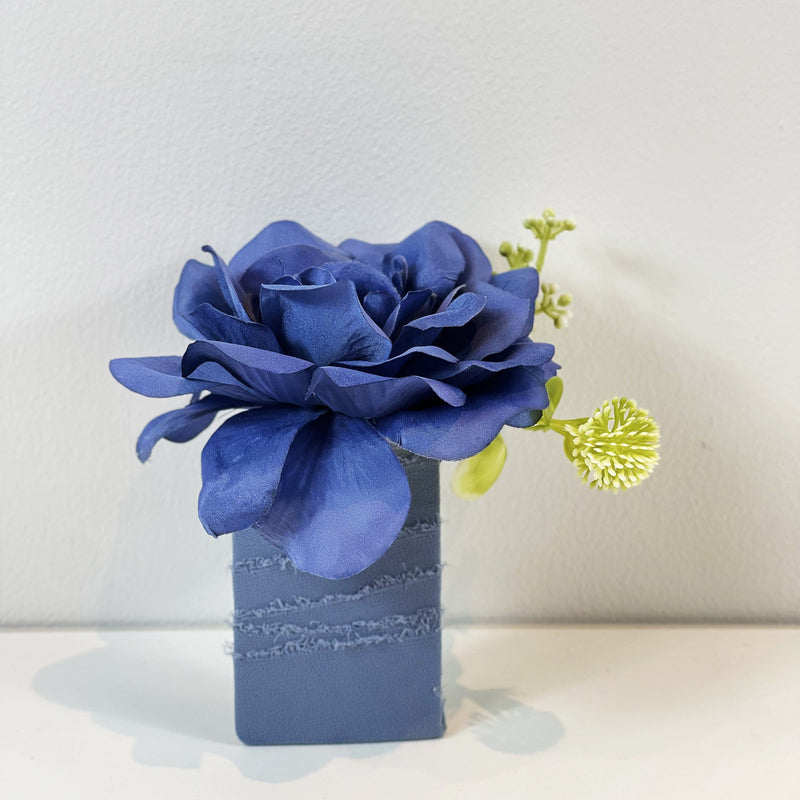 Exclusive Floral Pocket Boutonnieres 12 Pcs Artificial Flowers for Wedding Ceremony Anniversary Dinner Party Prom