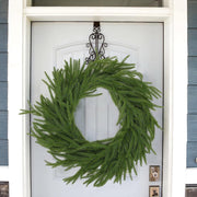 6.5 Ft Artificial Norfolk Pine Garland 6 Pcs Greenery Garland for Table Mantle Wall Indoor Outdoor Christmas Decor