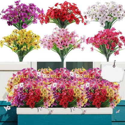 Wedding Backdrop Floral Decor Violet Artificial Peonies UV Proof Weatherproof for Outdoor Farmhouse Events