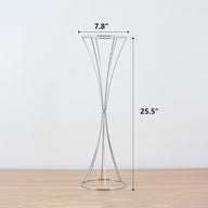 Premium Ornate Metal Floral Vase Centerpiece Rust Resistant Wedding Banquet Decor Hollow Out Anniversary Ceremony Table Settings