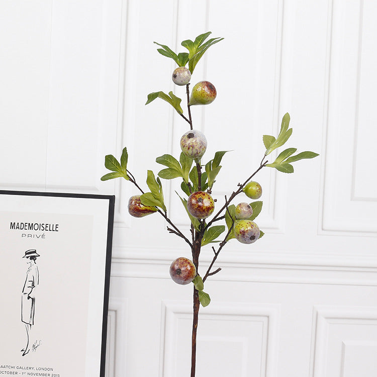 36 Inch Artificial Fig Fruit Stems Extra Long Bulk 36 Pcs Silk Stems
