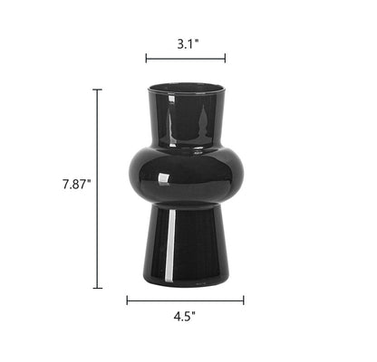 Bulk 7.8" Glass Vase Modern Hydroponic Vases for Centerpiece Wedding Office Home Wholesale