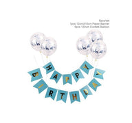 Bulk Happy Birthday Banner with Confetti Balloons for Birthday Party Decoration Supplies Wholesale