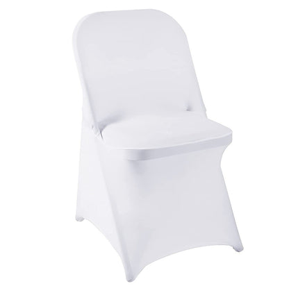 Bulk 2 Pcs Stretch Folding Chair Covers Removable Elastic Chair Covers for Banquets Weddings Events Parties Holiday Celebrations Wholesale