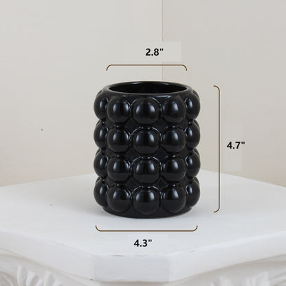 Bulk Set of 2 Modern Boho Ceramic Vase Decor for Living Room Bedroom Bookshelf Mantel Fireplace Coffee Table Wholesale