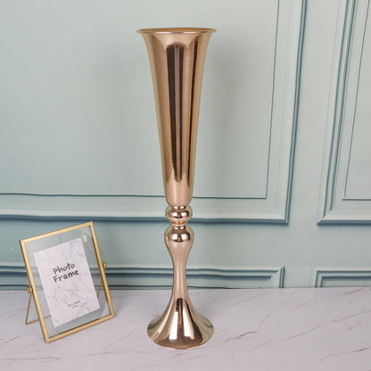 Bulk Metal Wedding Centerpieces Vase Flower Arrangement Stand for Anniversary Ceremony Birthday Party Event Decor Wholesale