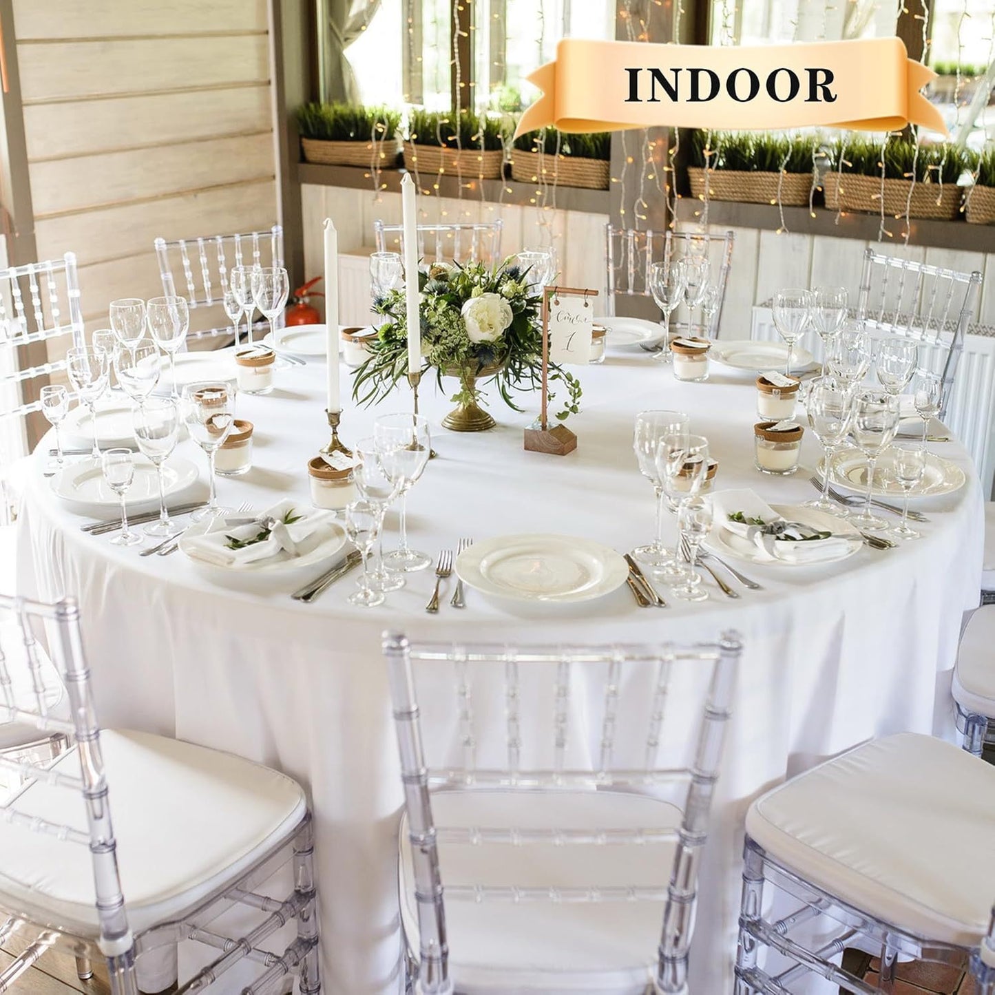 Bulk 3 Pcs Round Tablecloths Heavy Duty Polyester Washable Table Covers for Wedding Receptions Banquet Events & Birthday Parties Stain Resistant Spillproof Fabric for Dining Catering Wholesale