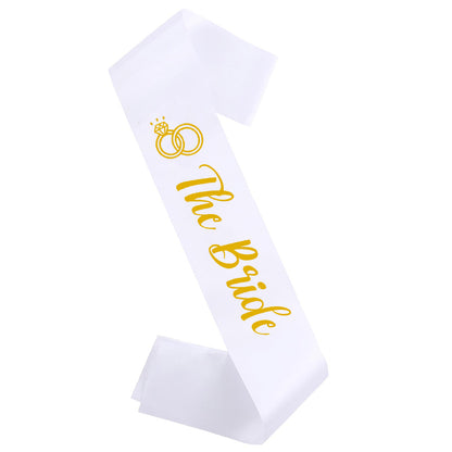 Groom to Be Wedding Sash - 31.5x3.7 Inch Sash for Bride & Groom | Wedding Party Accessory