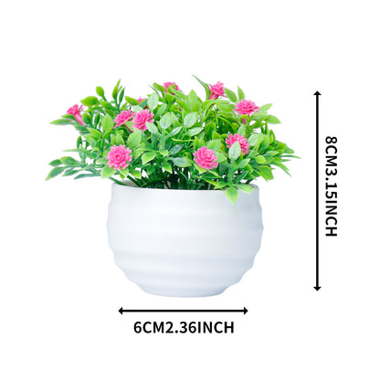 Bulk 2Pcs Succulents Plants 2025 Artificial 2.5 Inch Pots for Boho Bedroom Aesthetic & Office Zen Decor Hypoallergenic Wholesale