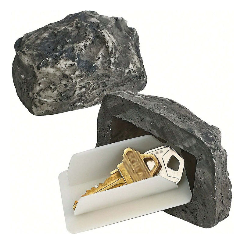New Outdoor Key Hider - Realistic Fake Rock Decor for Home Yard