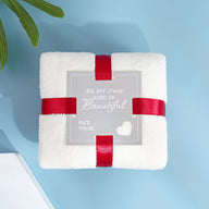 Sherpa Fleece Hand Towel - Wedding Favor & Gift for Bridal Shower Anniversary Celebration Events