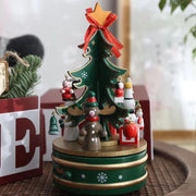 Musical Box Christmas Tree Ornaments Bulk Set for Table Decoration Holiday Decor