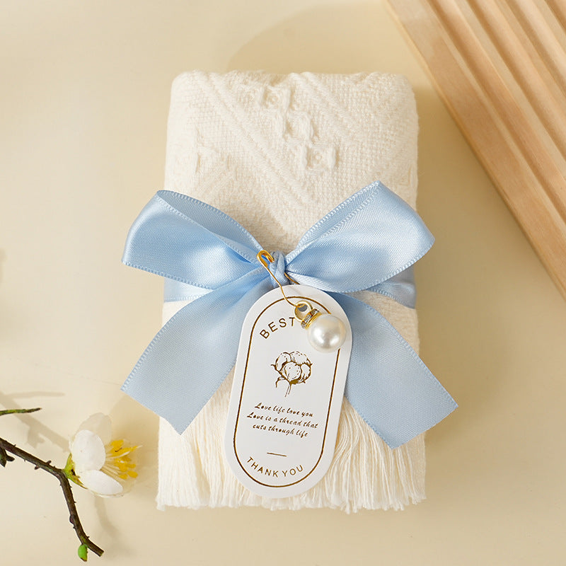 Bridesmaid Gift Fringe Towel - Creative Practical Wedding Favor Thank You Gift