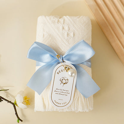 Bridesmaid Gift Fringe Towel - Creative Practical Wedding Favor Thank You Gift