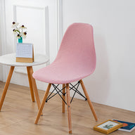 Bulk Elastic Shell Chair Cover Thicken Grid Pattern Dining Chair Covers for Weddings Party Home Decor Wholesale