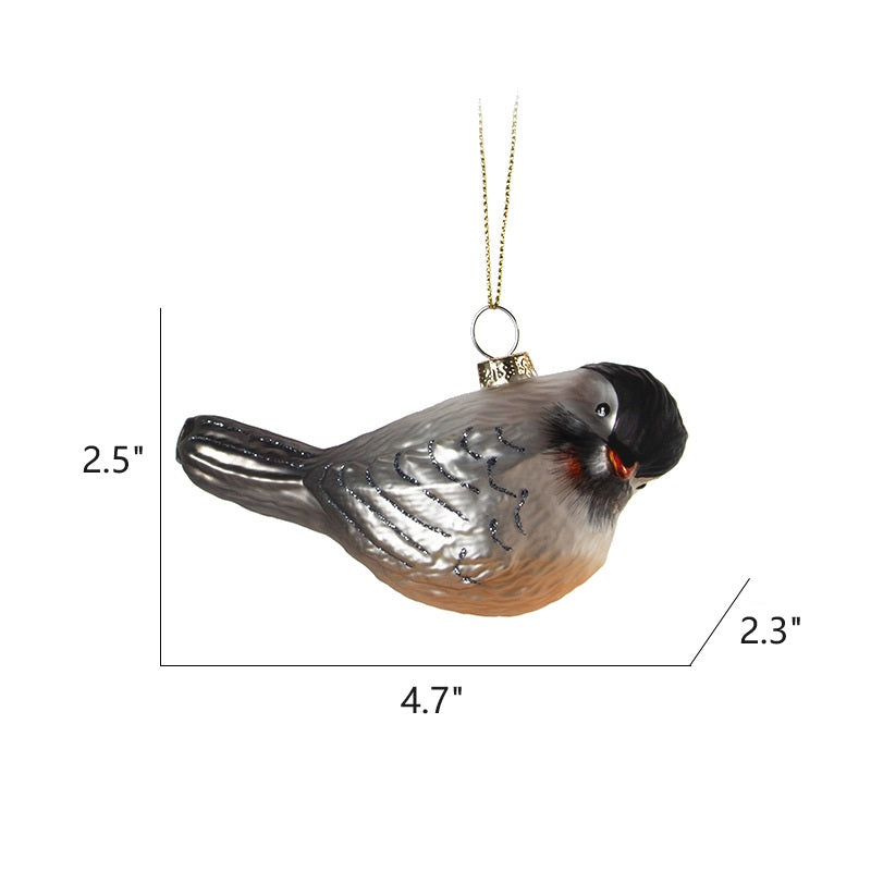 Artificial Birds for Christmas Ornaments DIY Craft 10 Pcs Bulk Home Garden Party Decor