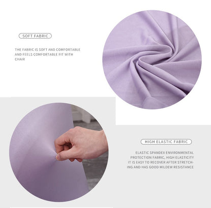 Bulk 2 PCS Stretch Spandex Chair Covers for Wedding Party Home Dining Decor Wholesale