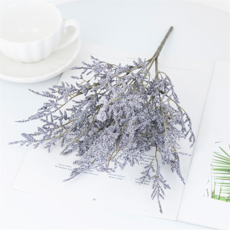 13 Inch Lavender Artificial Flower Bush, Bulk Quantity, Silk Material
