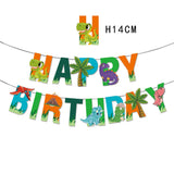 Dinosaur Happy Birthday Banner - 2 Pack | Kids Dino Party Decorations