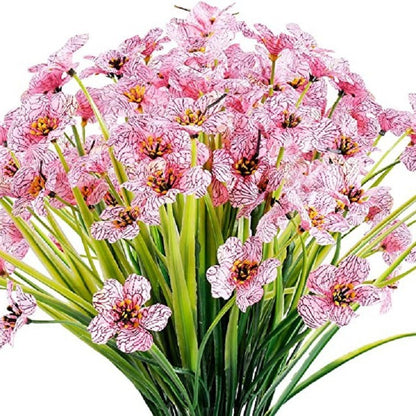 Wedding Backdrop Floral Decor Violet Artificial Peonies UV Proof Weatherproof for Outdoor Farmhouse Events