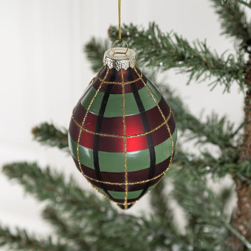 Christmas Glass Ball Ornaments 12 Pcs Glitter Painted Drop Balls Holiday Party Decorations