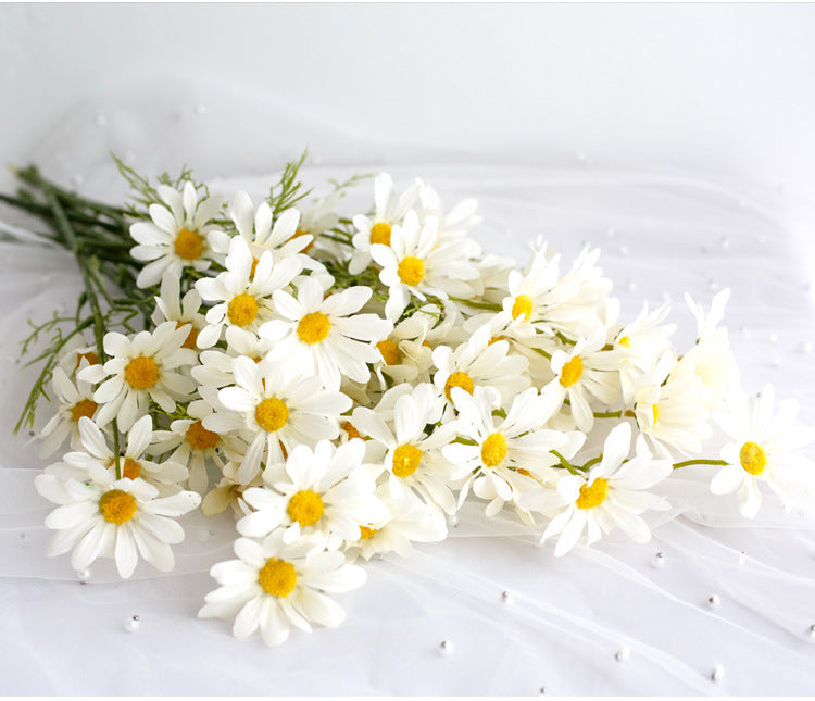 10 Pcs 20 Inch Artificial Silk Gerber Daisy Spray Stems Bulk Wholesale