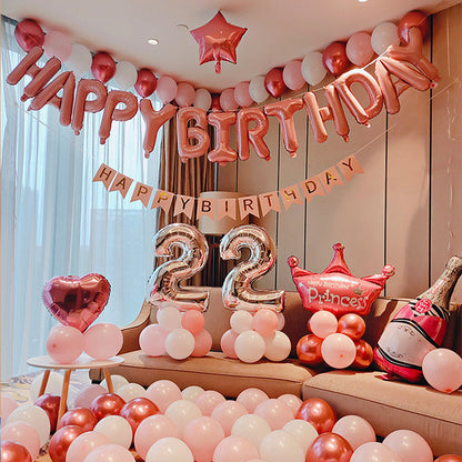 Bulk 16 Inch Happy Birthday Balloon Banner for Birthday Party Decorations Wholesale