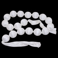 Boho INS Style Wedding Fabric Ball Garland - 6.5ft Bridal Shower Decor for Wedding Venue & Bedroom