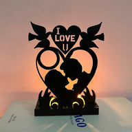 Letter Shaped Metal Candle Holders (5 Styles) – Wedding & Valentine’s Decor Accents