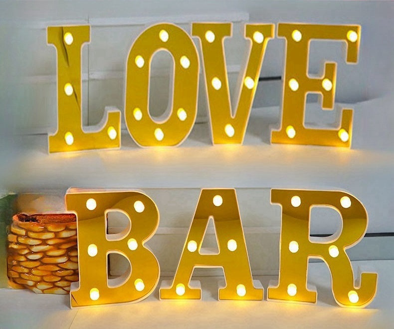 Bulk 6.3 Inch Large Marquee Light Up Letters Numbers for Party Decor Wholesale