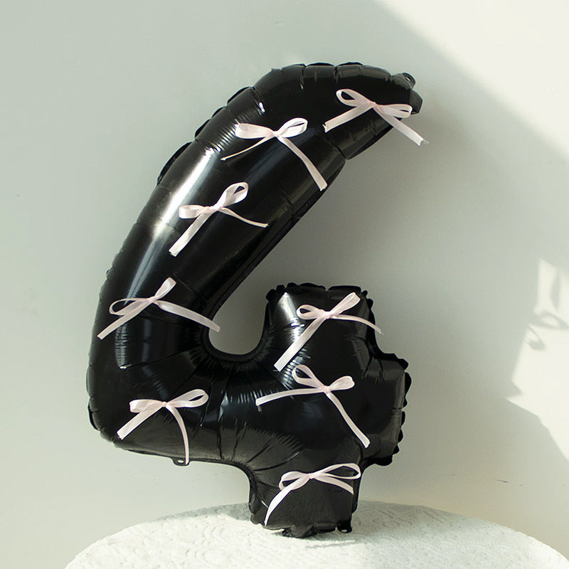 32 Inch Number Foil Balloon - 0-9 Digits Optional | Kids Birthday Party Decor for Boys & Girls