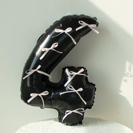 32 Inch Number Foil Balloon - 0-9 Digits Optional | Kids Birthday Party Decor for Boys & Girls